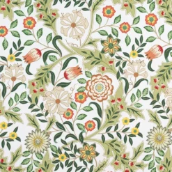 Nordisk Textil Arts & Crafts Tyger|Gardintyger Mönstrade|Flora grön tyg
