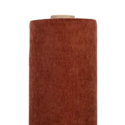 Nordisk Textil Enfärgade Möbeltyger|Flow burnt brick möbeltyg – Mjuk & slitstark chenille
