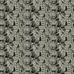 Arvidssons textil Gardintyger Mönstrade|Arvidssons Textil|Fýri beige-svart linnelook tyg