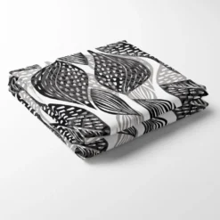 Arvidssons textil Bordsduk|Froda svart halvlinne bordsduk