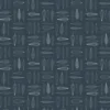 Arvidssons textil Bordsduk|Frostblad blå bordsduk