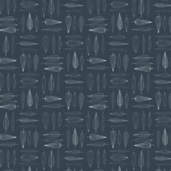 Arvidssons textil Bordsduk|Frostblad blå bordsduk