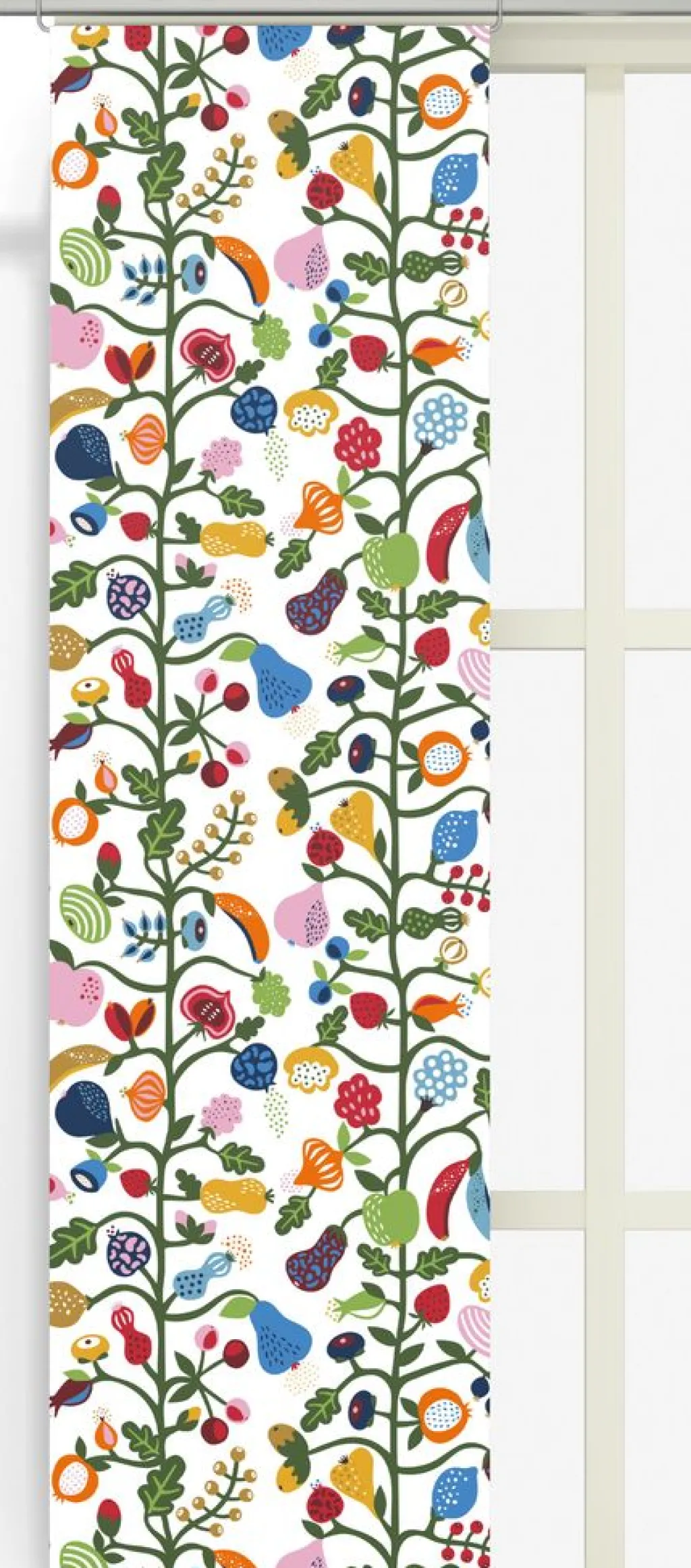 Arvidssons textil Panelgardiner|Fruktträd panelgardiner