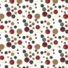 Arvidssons textil Juldukar|Bordsduk|Frö vit-röd bordsduk