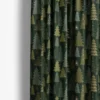 Arvidssons textil Gardintyger Mönstrade|Arvidssons Textil|Granby mörkgrön-grön tyg