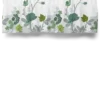 Arvidssons textil Gardinkappor Mönstrade|Rea Gardiner|Grandiflora grön gardinkappa metervara