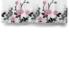 Arvidssons textil Gardinkappor Mönstrade|Grandiflora ljusrosa gardinkappa metervara
