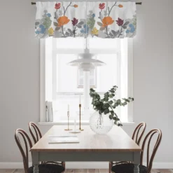 Arvidssons textil Gardinkappor Mönstrade|Grandiflora multi gardinkappa metervara