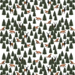 Arvidssons textil Gardintyger Mönstrade|Arvidssons Textil|Granskog grön tyg