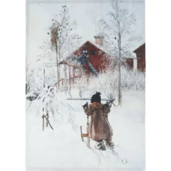 Svanefors Kökshandduk|Jul I Köket|Gården kökshandduk - Carl Larsson