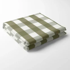 Nordisk Textil Bordsduk|Grön storrutig bordsduk Newton