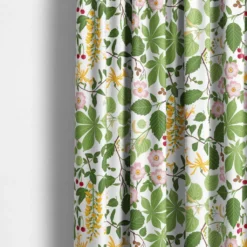 Arvidssons textil Gardiner Mönstrade|Haga multi blommiga gardiner