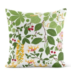 Arvidssons textil Mönstrade Kuddfodral|Haga multi blommigt kuddfodral