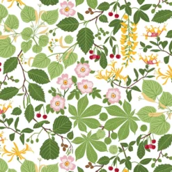 Arvidssons textil Gardintyger Mönstrade|Arvidssons Textil|Haga multi blommigt tyg