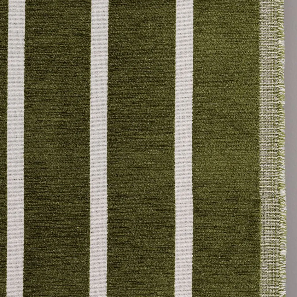 Nordisk Textil Mönstrade Möbeltyger|Halle grön möbeltyg