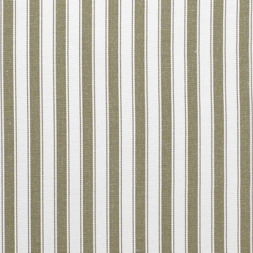 Nordisk Textil Randiga Möbeltyger|Rutor & Ränder|Harlow grön-vit randigt tyg