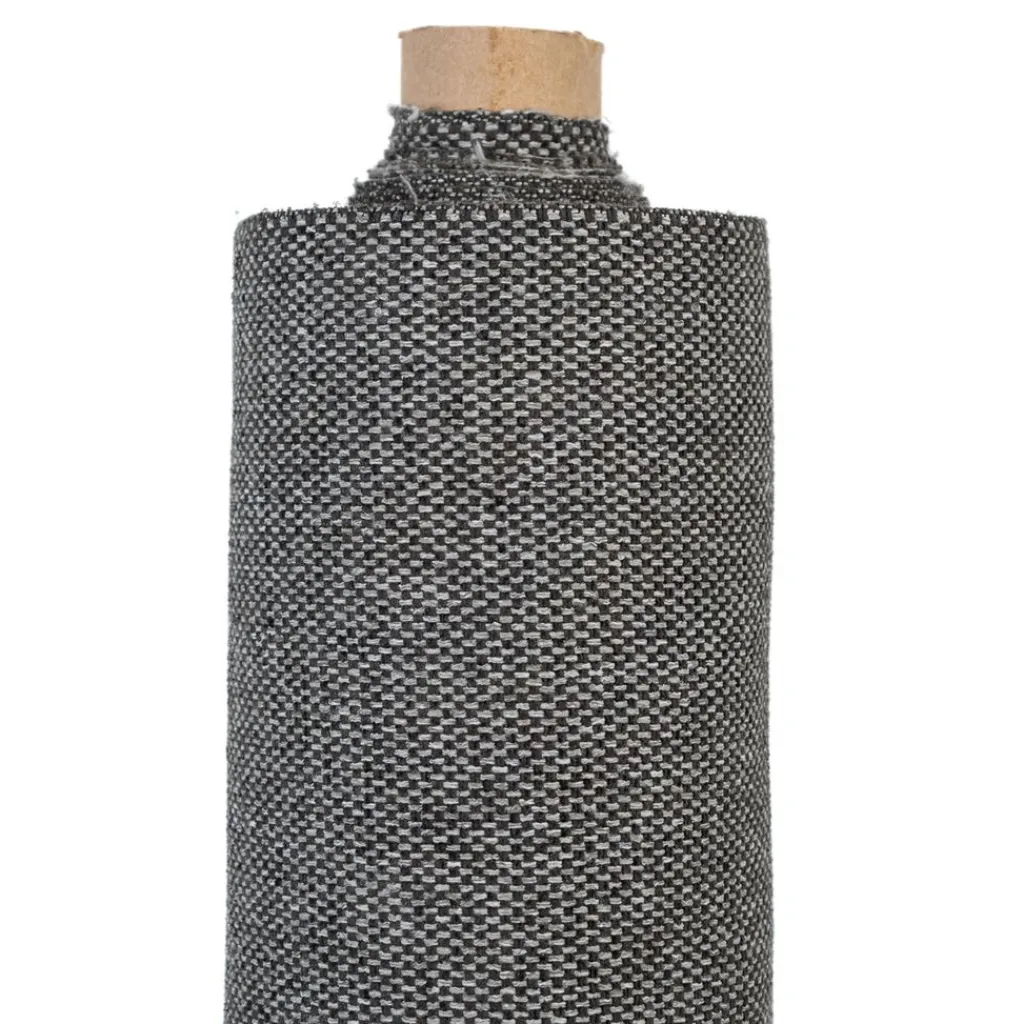 Nordisk Textil Enfärgade Möbeltyger|Harmony Graphite Möbeltyg – Stilrent och Slitstarkt