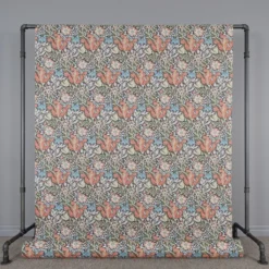 Nordisk Textil Arts & Crafts Tyger|Gardintyger Mönstrade|Harmony grön-brun tyg