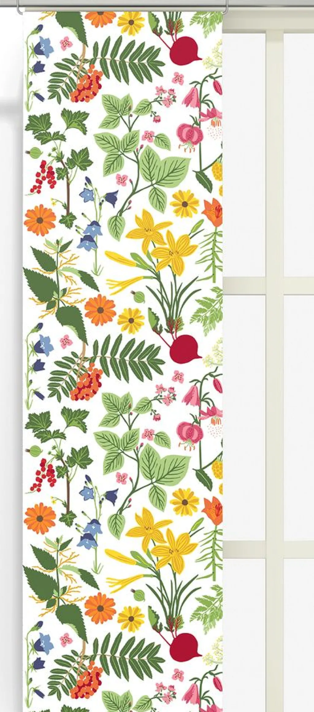 Arvidssons textil Panelgardiner|Hedemora vit panelgardiner
