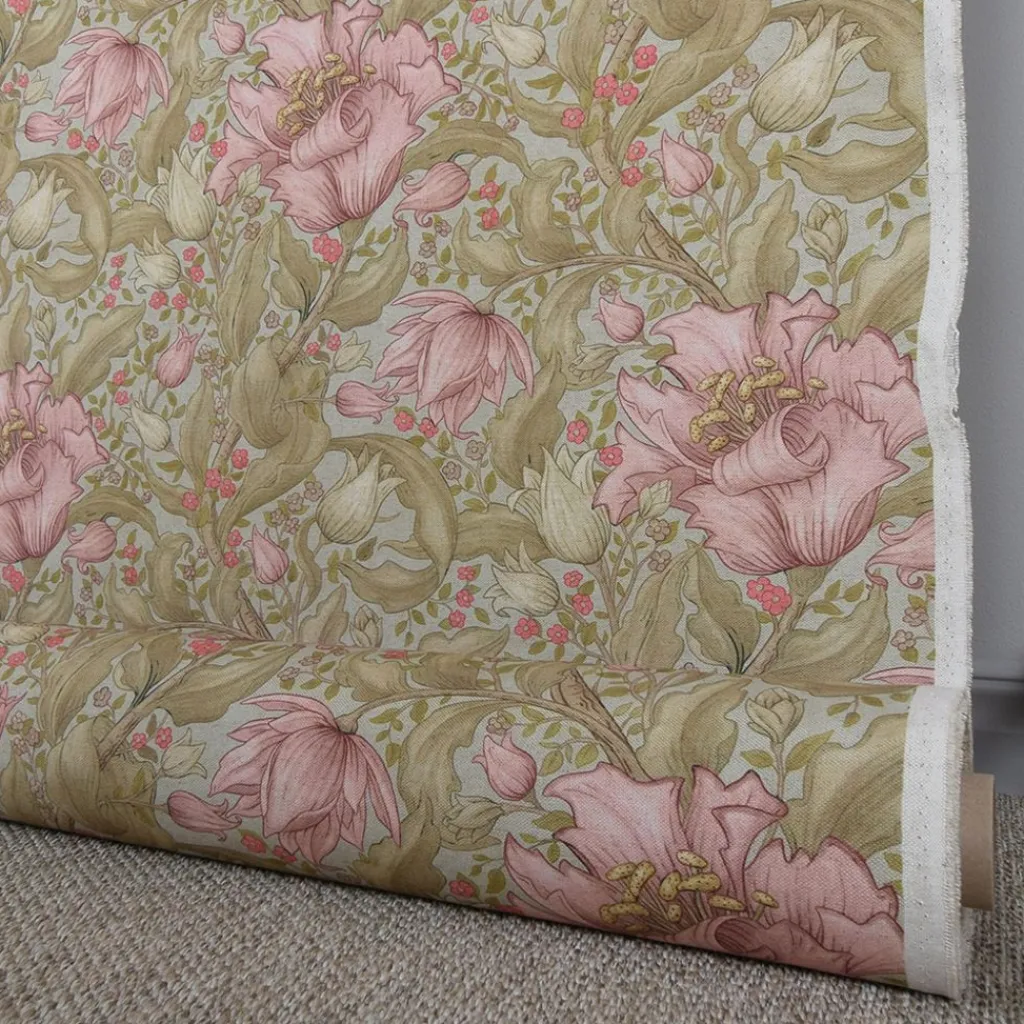 Nordisk Textil Arts & Crafts Tyger|Gardintyger Mönstrade|Helmshore blush tyg