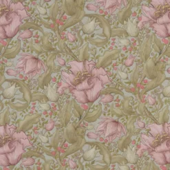 Nordisk Textil Arts & Crafts Tyger|Gardintyger Mönstrade|Helmshore blush tyg