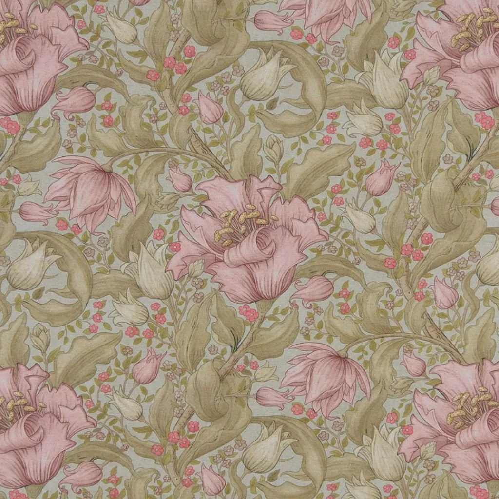 Nordisk Textil Arts & Crafts Tyger|Gardintyger Mönstrade|Helmshore blush tyg