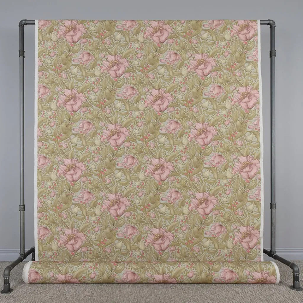 Nordisk Textil Arts & Crafts Tyger|Gardintyger Mönstrade|Helmshore blush tyg