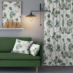 Arvidssons textil Gardiner Mönstrade|Häggå gardiner
