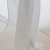 Nordisk Textil Gardintyger Enfärgade|Hotellgardin Monterosso silver tyg metervara med tyngdband 300cm