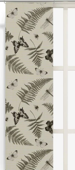 Arvidssons textil Panelgardiner|Humlan beige panelgardiner
