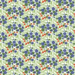 Arvidssons textil Gardintyger Mönstrade|Arvidssons Textil|Husknuten blå tyg