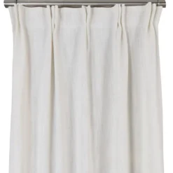 Redlunds Gardiner Enfärgade|James offwhite gardiner – Modern linne-look med lyxigt fall