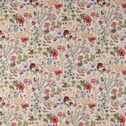Blommiga Möbeltyger|Mönstrade Möbeltyger|Josephine beige gobeläng