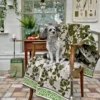 Kerstin Landström Design Ullfiltar|Jugend grön ullfilt 130x180cm -