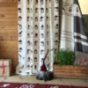 Arvidssons textil Gardintyger Mönstrade|Arvidssons Textil|Julian och co bård grå tyg