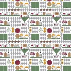 Arvidssons textil Juldukar|Bordsduk|Julköket bordsduk