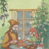 Ekelund Kökshandduk|Jul I Köket|Julpyssel kökshandduk 40X60 - s Linneväveri