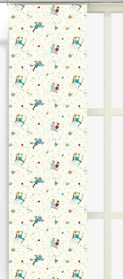 Arvidssons textil Panelgardiner|Kalas hos pippi panel – Panelgardin
