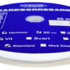 Kardborreband|Kardborreband mjuk vit 20mm - 25m rulle