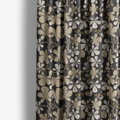 Arvidssons textil Gardintyger Mönstrade|Arvidssons Textil|Kastanjer grå tyg