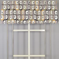 Arvidssons textil Gardinkappor Mönstrade|Kiwi beige gardinkappa metervara