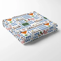 Arvidssons textil Bordsduk|Köket blå bordsduk