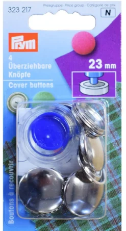 Prym Knappar|Tillbehör|Klä-på-knapp 23 mm