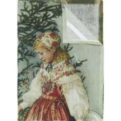 Svanefors Kökshandduk|Jul I Köket|Konfekt kökshandduk - Carl Larsson