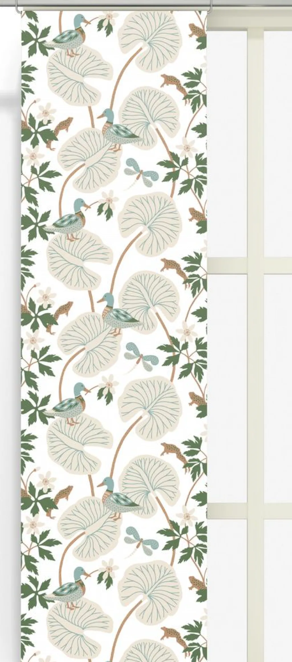 Arvidssons textil Panelgardiner|Kärrleken offwhite panelgardiner