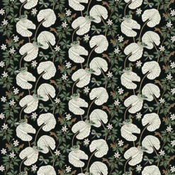 Arvidssons textil Gardintyger Mönstrade|Arvidssons Textil|Kärrleken svart tyg