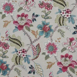Arvidssons textil Blommiga Möbeltyger|Mönstrade Möbeltyger|Kyma beige möbeltyg