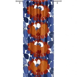 Arvidssons textil Gardintyger Mönstrade|Arvidssons Textil|Leia orange tyg