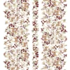 Arvidssons textil Gardintyger Mönstrade|Arvidssons Textil|Leksand Bård Vinröd Tyg med Traditionellt Dalahästtryck
