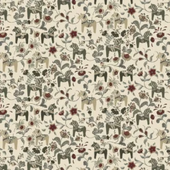 Arvidssons textil Gardintyger Mönstrade|Arvidssons Textil|Leksand culla grön - tyg